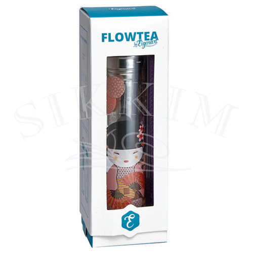 Butelka Szklana JM z zaparzaczem `Nowa Mała Gejsza` 400ml